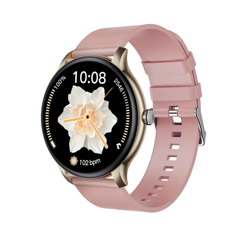 COTAUL Round Smartwatch | Bluetooth Call & Fitness Tracker