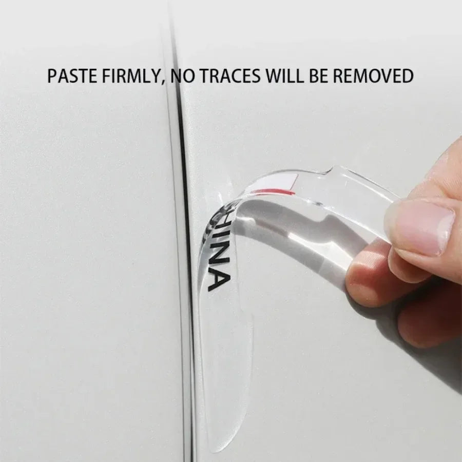 Car Door Transparent Anti-collision Protector Bar Stickers Rearew View Mirror Cover Protection StripSide Edge Protection Guards Peaceful Pleasures Health and Wellness
