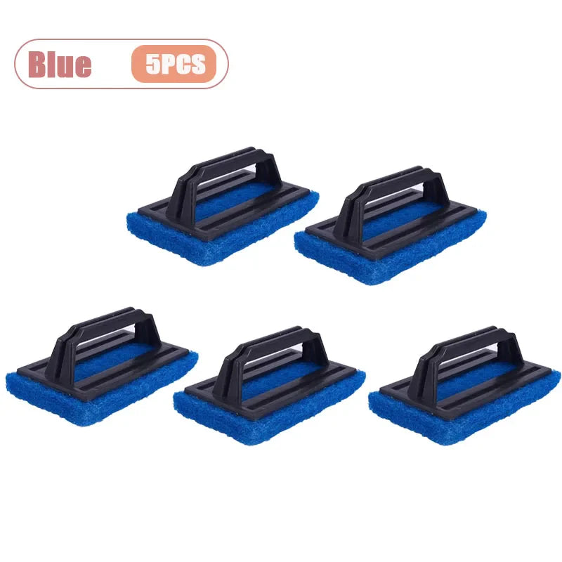 Handle Sponge Cleaning Brush & Scouring Pad Set – 1–20 PCS