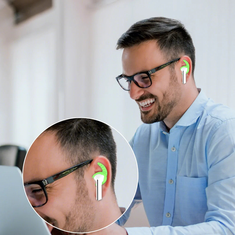 5 Pairs Of Silicone Ear Plugs Suitable For SAMSUNG Galaxy Buds 3 Pro Bluetooth Headset Earbuds Silicone Anti-Slip Peaceful Pleasures Health and Wellness