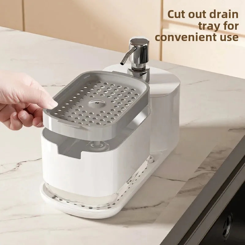 Household Automatic Liquid Box Desktop Hand Sanitizer Storage Box Bathroom Countertop Towel Rack Creative Soap Holder Peaceful Pleasures Health and Wellness