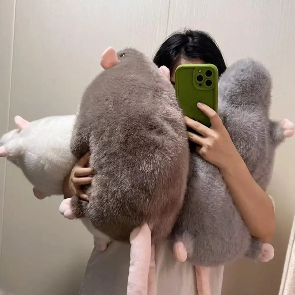 Cute Plush Toy Cartoon Mouse Doll for All Ages Peaceful Pleasures Health and Wellness