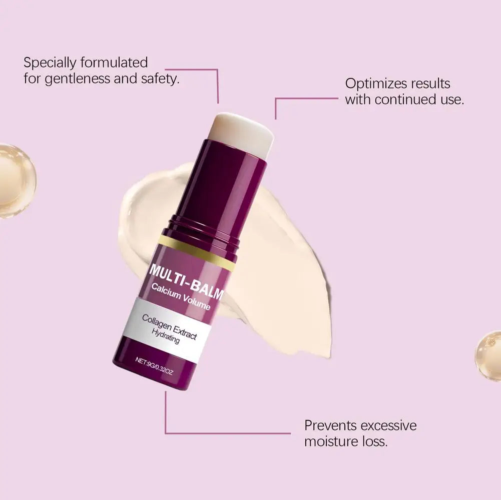 Collagen Calcium Balm Stick – Anti-Wrinkle Moisturizing Cream for Eyes, Neck & Face Peaceful Pleasures Health and Wellness