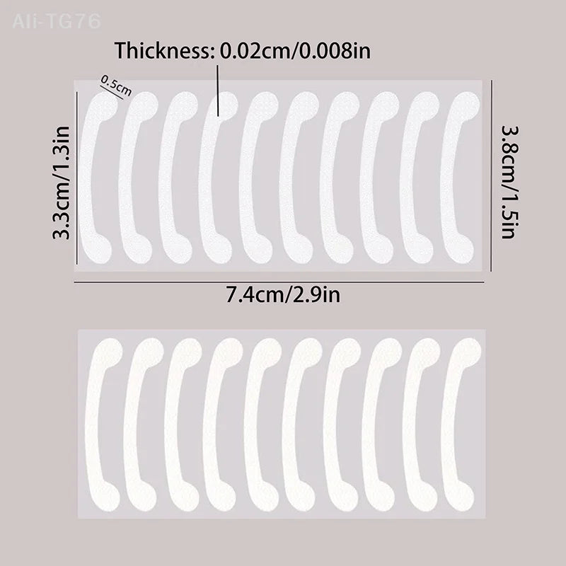 Invisible Nose Wing Shaping Patches – 10 Sheets | XORITA