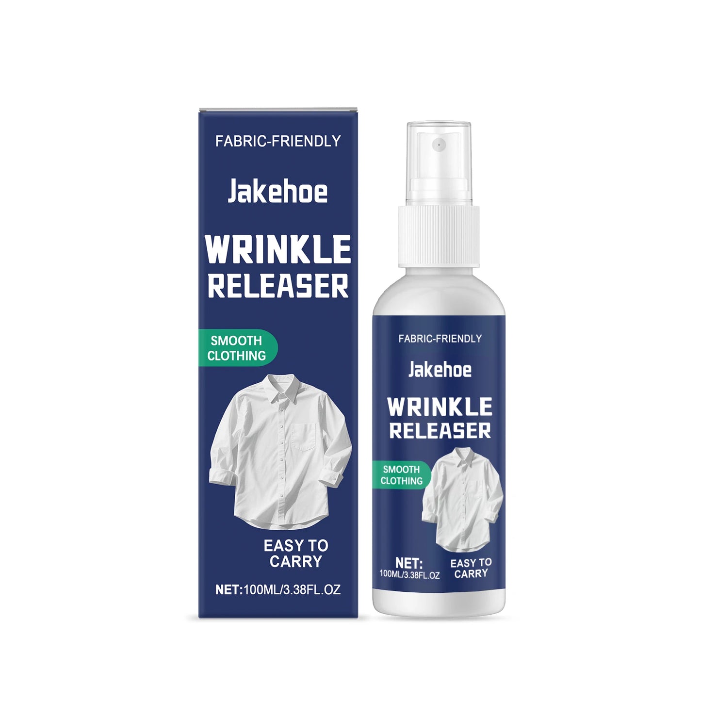 JAKEHOE Wrinkle Releaser Spray 100ml – No-Iron Garment Care