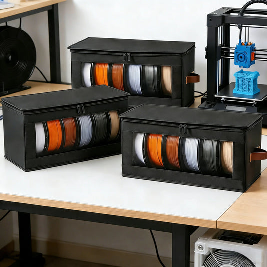3D Printer Filament Storage Bag with Cover & Holder Rack Filament Storage Bag Peaceful Pleasures Health and Wellness