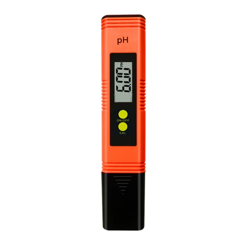 Water 0-14 PH Meter Digital Tester TDS Water Quality Tester 0.01ph Automatic Calibration For Household, Aquarium, Swimming Pool Peaceful Pleasures Health and Wellness Orange 0.01