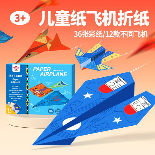Bview Art 3D Origami Paper Airplanes Book Kids DIY Craft Tutorials Peaceful Pleasures Health and Wellness
