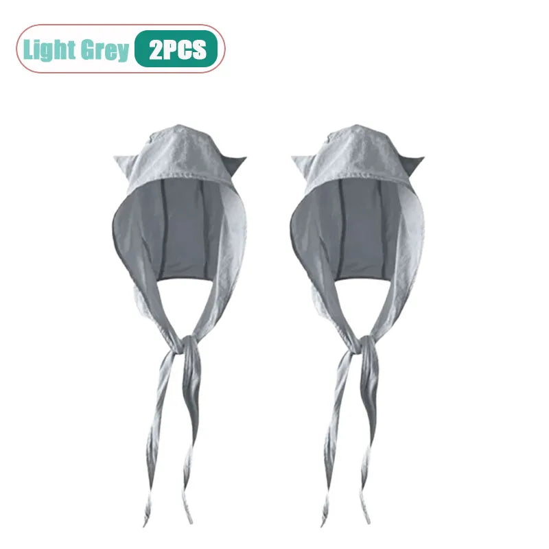 Pastel Devil Hood Sun Hat | UV Protection Quick-Dry Summer Hat