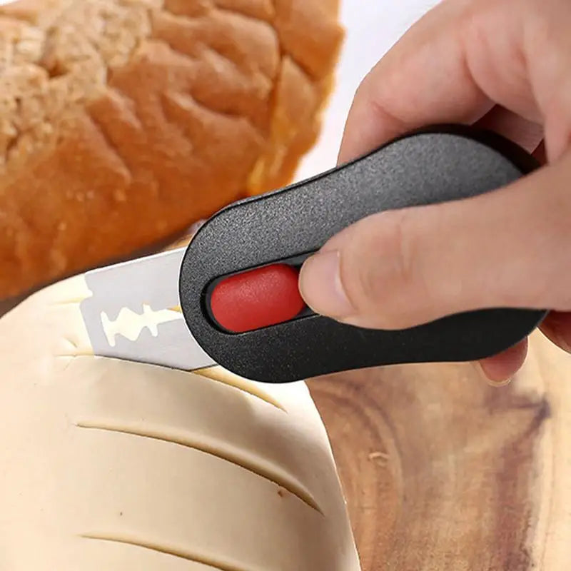 New Bread Scoring Blade Set Homemade Sourdough Dough Scribing Tool With 5 Replacement Blades Bread Scoring Knife Razors Cutter Peaceful Pleasures Health and Wellness