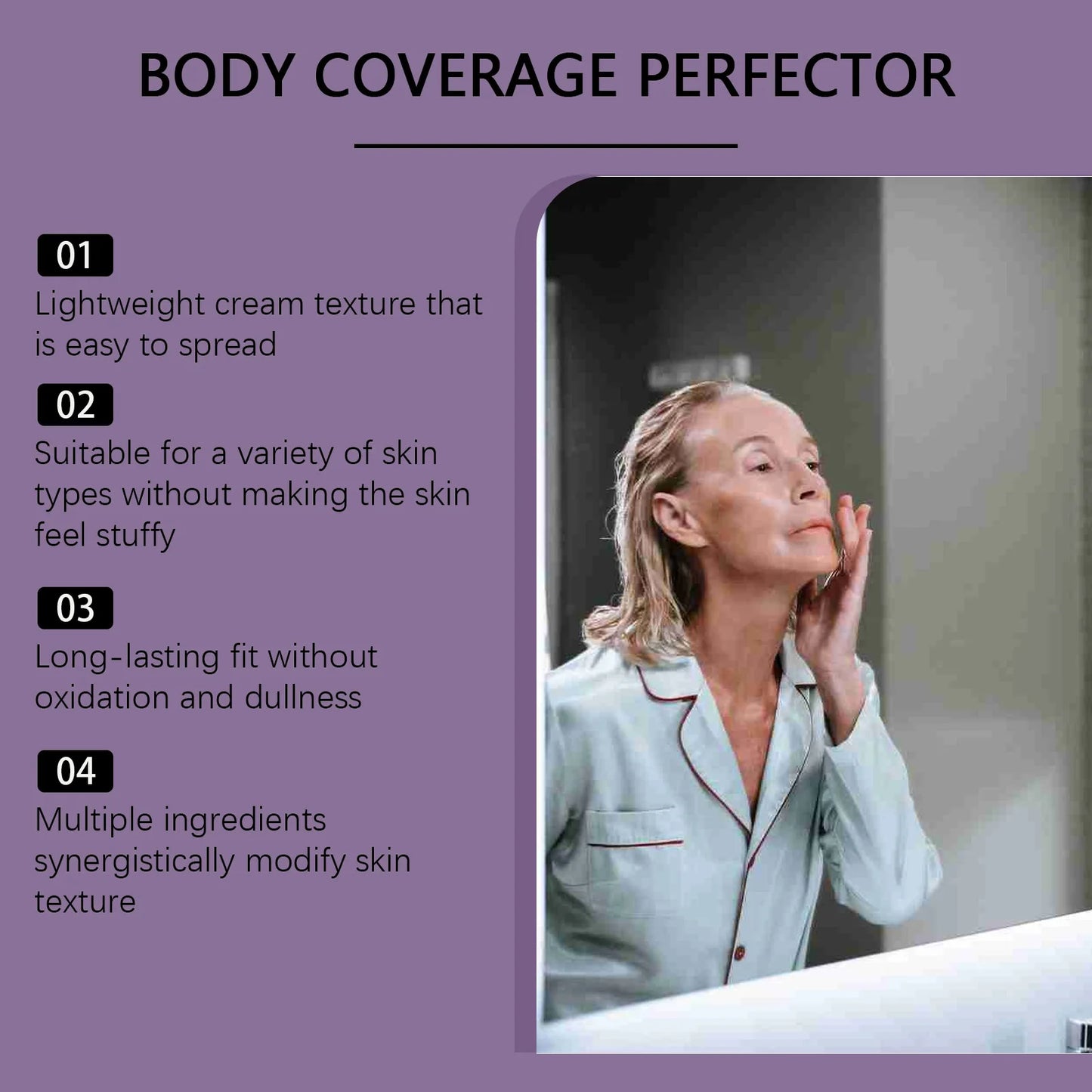 OceAura Flawless Waterproof Concealer – Dark Circles & Acne Cover