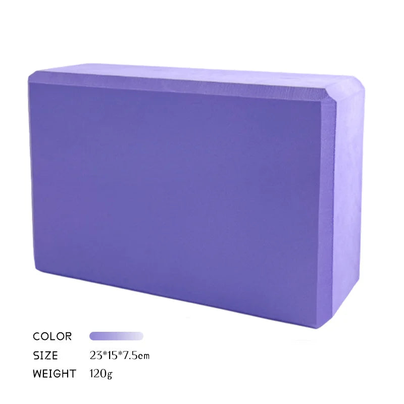 2-Pack EVA Foam Yoga Blocks – Non-Slip Pilates & Stretch Bricks