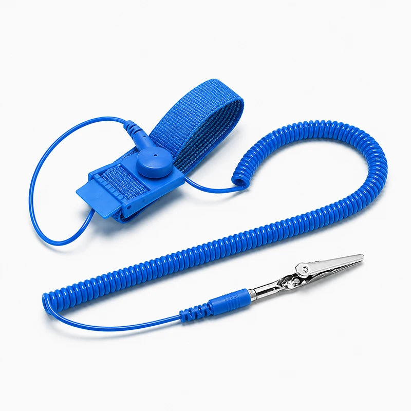 Anti-Static ESD Wrist Strap Grounding Band with Alligator Clip
