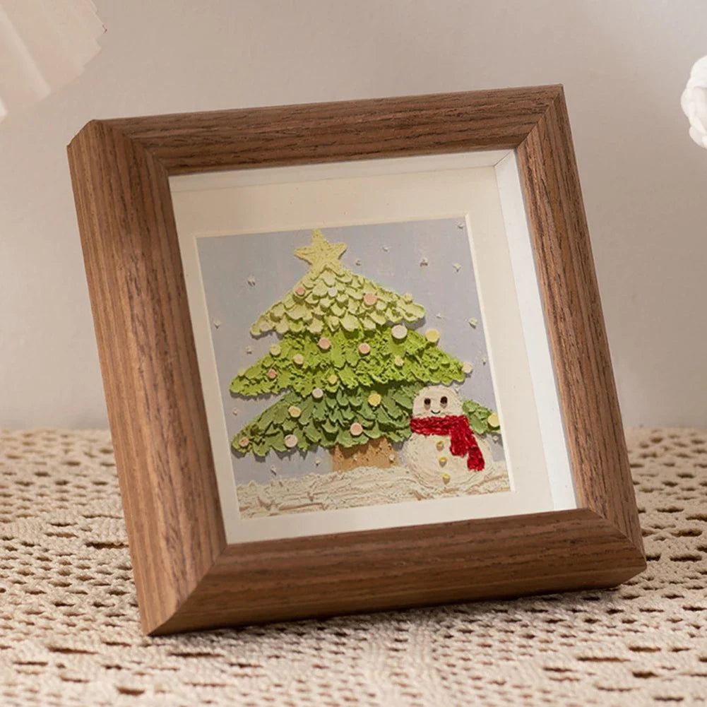 Square Photo Frame 4/5/6 Inch | Tabletop Picture Frame Home Decor