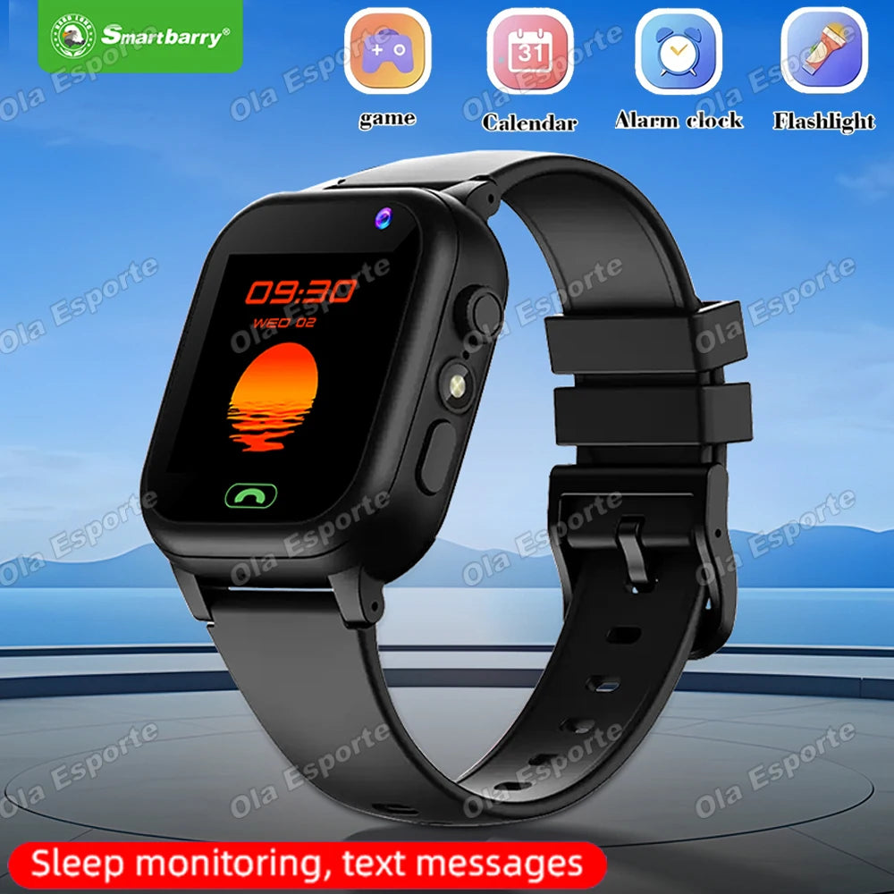 Kids Smart Watch GPS SOS Video Call Camera Waterproof Gift