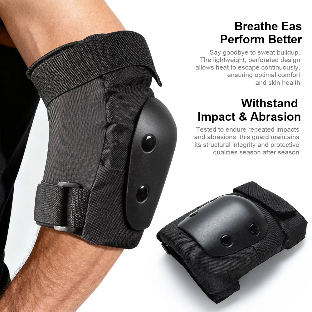 WEFITON【6-Pack】Knee Elbow Wrist Pads Set for Skateboarding Rollerblading - Adults & Kids Protective Gear with Breathable Mesh Peaceful Pleasures Health and Wellness