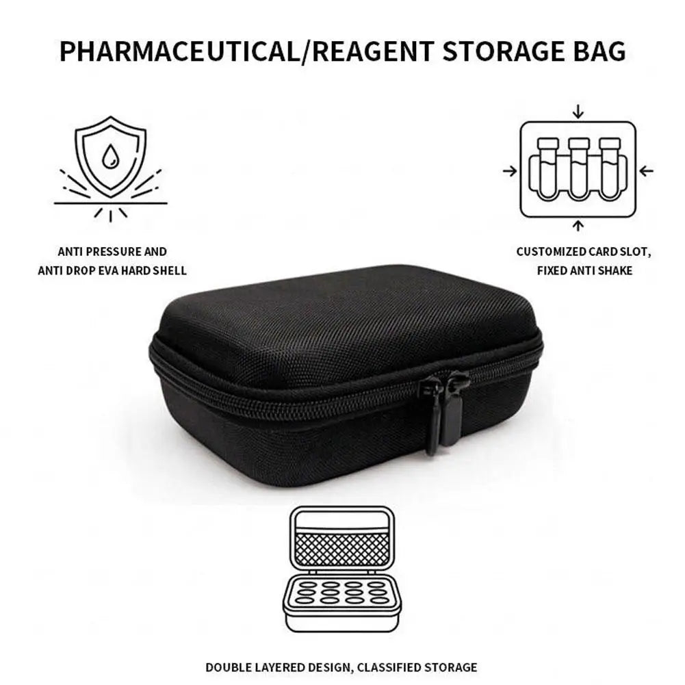 Portable Storage Case For10ML Insulin Vials Dust-proof Shockproof Insulated Protective Carrying Bag For Diabetic Insulin Bottle Peaceful Pleasures Health and Wellness