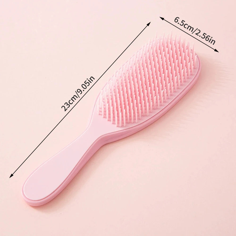 Hair Brush Anti Static Hair Comb Wet Dry Portable Detangler Hair Scalp Massage CombStyling Tool Расческа Для Волос Barber Comb Peaceful Pleasures Health and Wellness