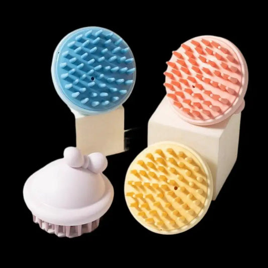 Shampoo Scalp Hair Massager Head Body Massage Comb Scalp Massage Brushes Comb Spa Massage Brush Dual Use Of Dry And Wet Peaceful Pleasures Health and Wellness