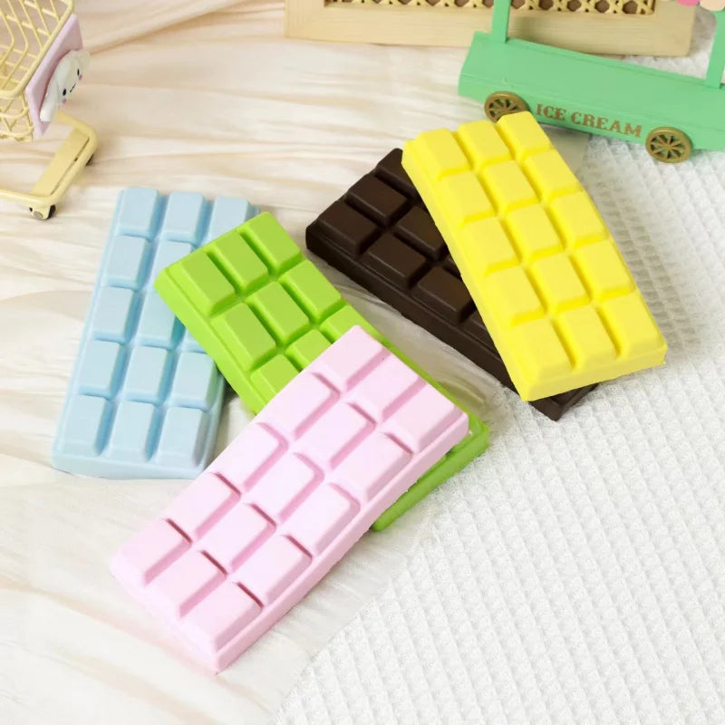 Chocolate Squeeze Toy – Slow Rebound PU Fidget Desk Ornament