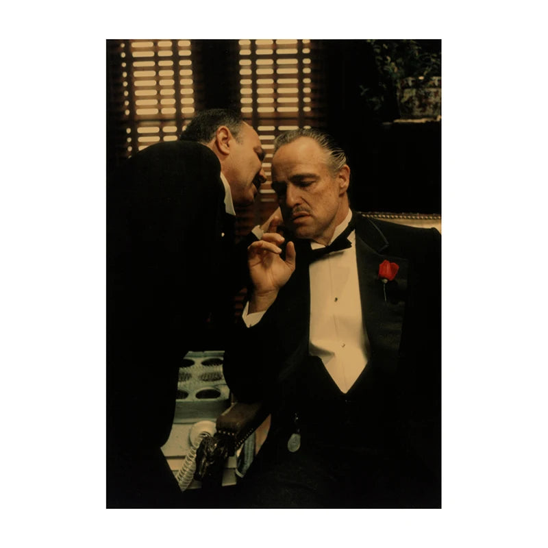Retro Leon Movie Canvas Wall Art | Vintage Film Poster Print