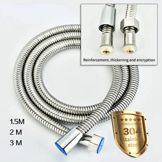 Flexible Stainless Steel Shower Hose – 1.5m, 2m & 3m Flexible Shower Hose Oasis Select