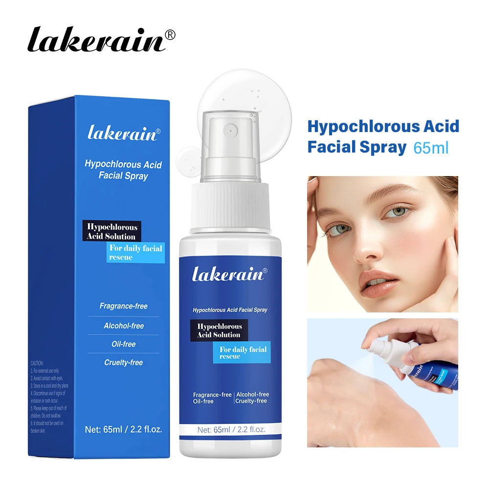 Hypochlorous Acid Facial Spray Reduce Redness Breakouts Soothing For Daily Facial Rescue Calm Redness Skin Care Products Peaceful Pleasures Health and Wellness 65ml