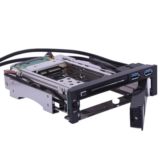 Dual Bay 2.5" 3.5" SATA III HDD SSD Mobile Rack USB 3.0 Hot Swap HDD Docking Station Peaceful Pleasures Health and Wellness Default Title