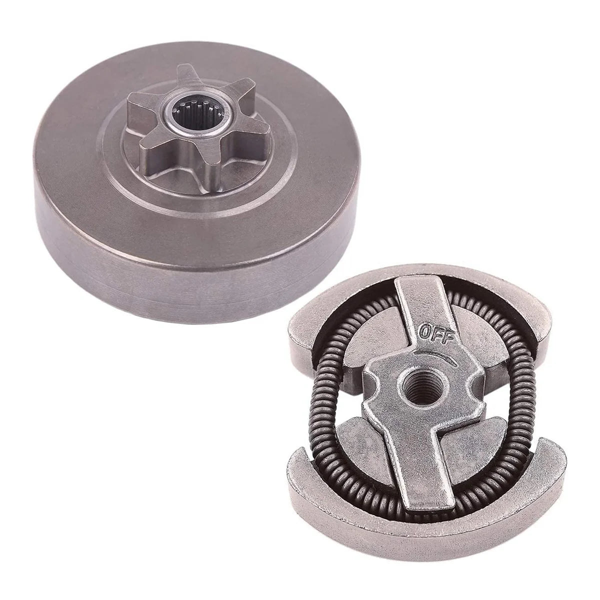 ABDHH 3/8-6T Spur Sprocket Clutch Drum Assembly Kit for Husqvarna 120 36 41 136 137 141 142 235 235E 240 236 Chainsaw530047061 Peaceful Pleasures Health and Wellness