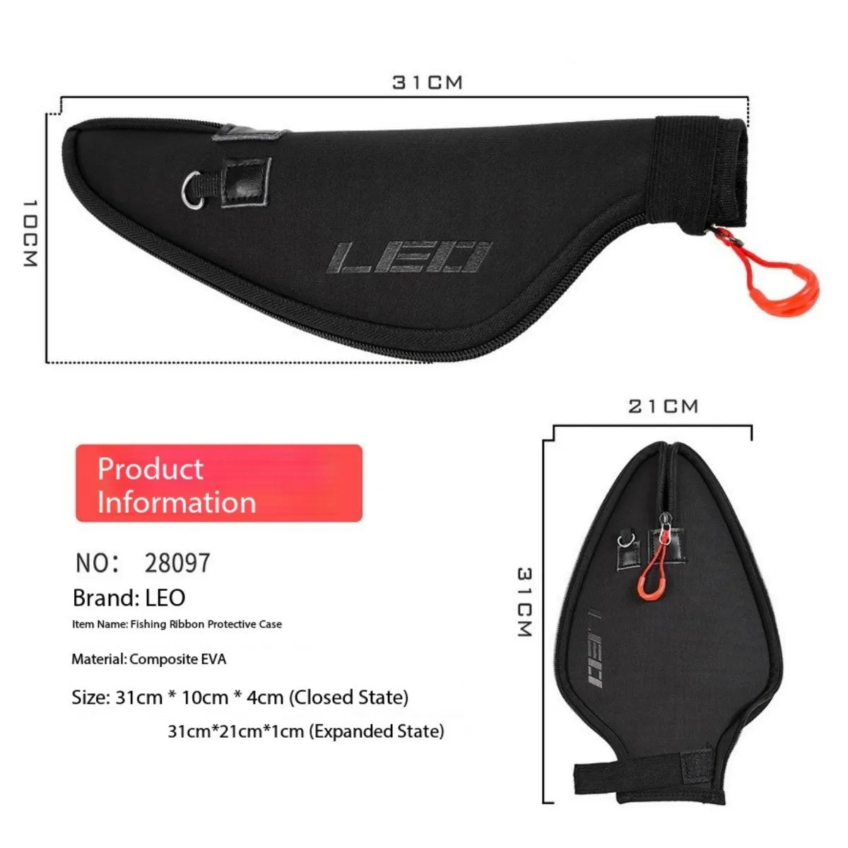 28097 LEO/Leou [EVA Fishing Rod Guide Protector] Long Cast Sea Fishing Rod Accessories Fishing Tackle Peaceful Pleasures Health and Wellness