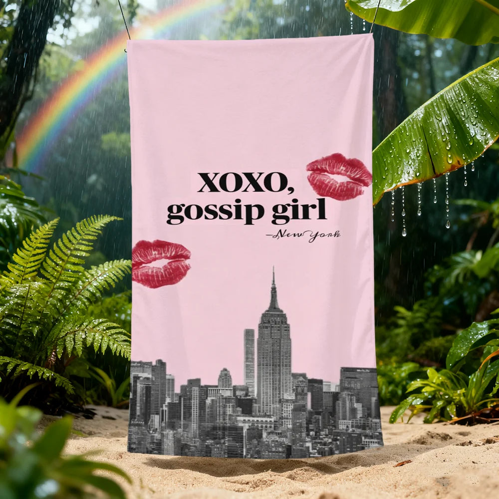 Quick Dry Beach Towel | Soft Lightweight Pool & Travel Towel Quick Dry Beach Towel Peaceful Pleasures Health and Wellness