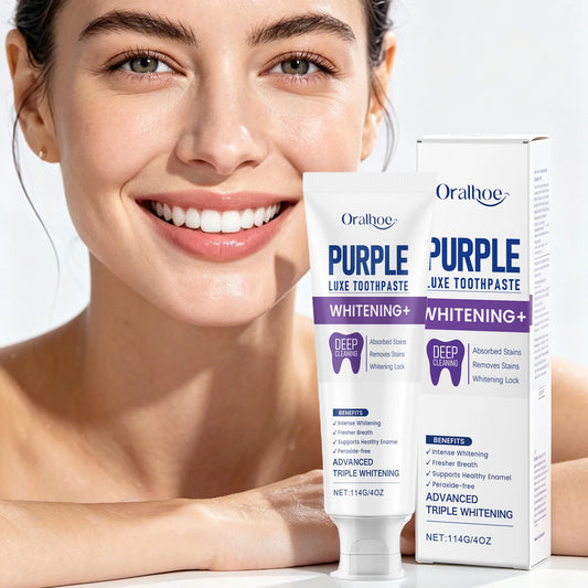 Teeth Whitening Toothpaste Deep Clean Dental Bleaching Remove Plaque Stain Lasting Fresh Breath Protect Tooth Enamel Oral Care Peaceful Pleasures Health and Wellness