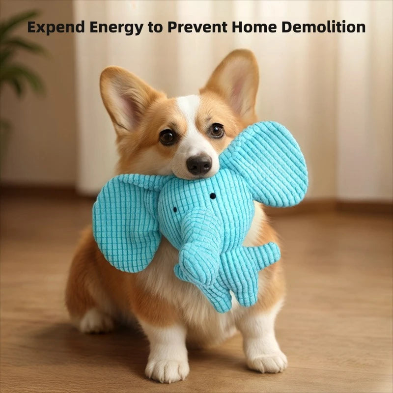 Pet Plush Toy Dog Calming Duck Companion Sleeping Duck Toys Chew Toy Durable Squeaky for Puppy Pet Teeth Cleaning Chew Pet Toy Peaceful Pleasures Health and Wellness