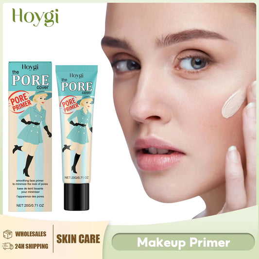 Pre-Makeup Pore Primer Even Skin Tone Oil Control Smoothing Skin Texture Invisible Pores Moisturizing Waterproof Makeup Cosmetic Peaceful Pleasures Health and Wellness