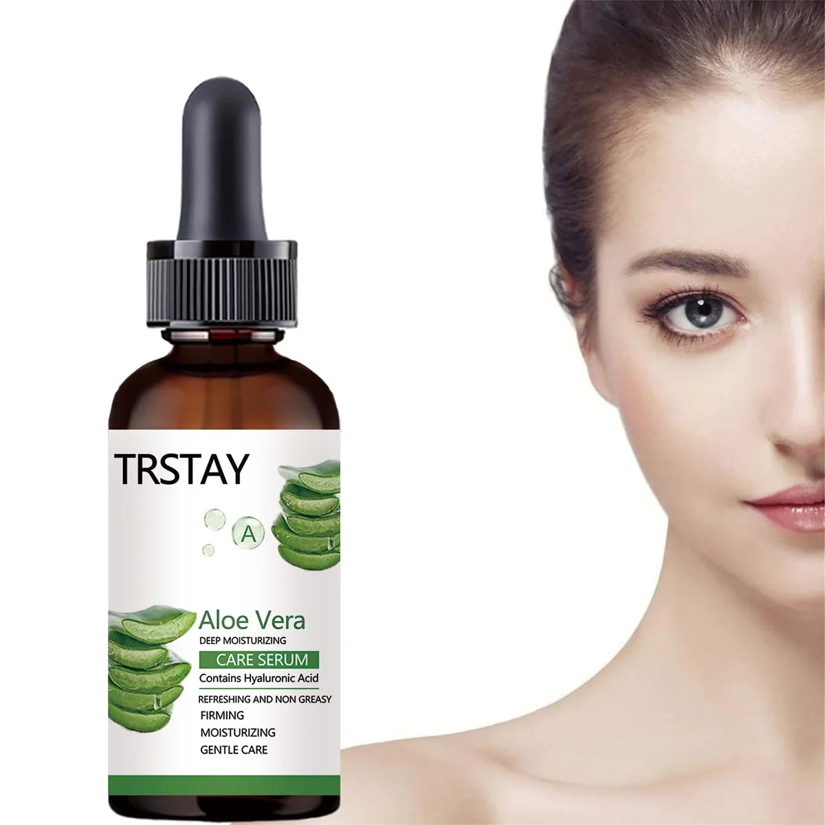 Aloe Vera Vitamin E Face Serum – Brighten & Hydrate Skin