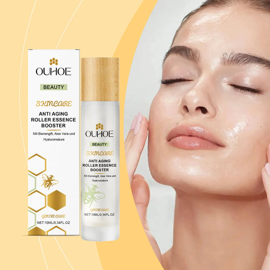 Ouhoe Roller Ball Night Face Serum – Anti-Aging & Moisturizing Roller Ball Face Serum Peaceful Pleasures Health and Wellness