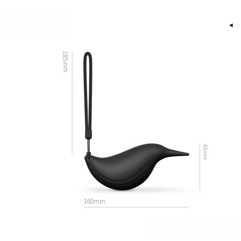 Hummingbird Silicone Air Blower – Camera & Lens Dust Cleaner Camera Cleaning Blower Peaceful Pleasures Health and Wellness black