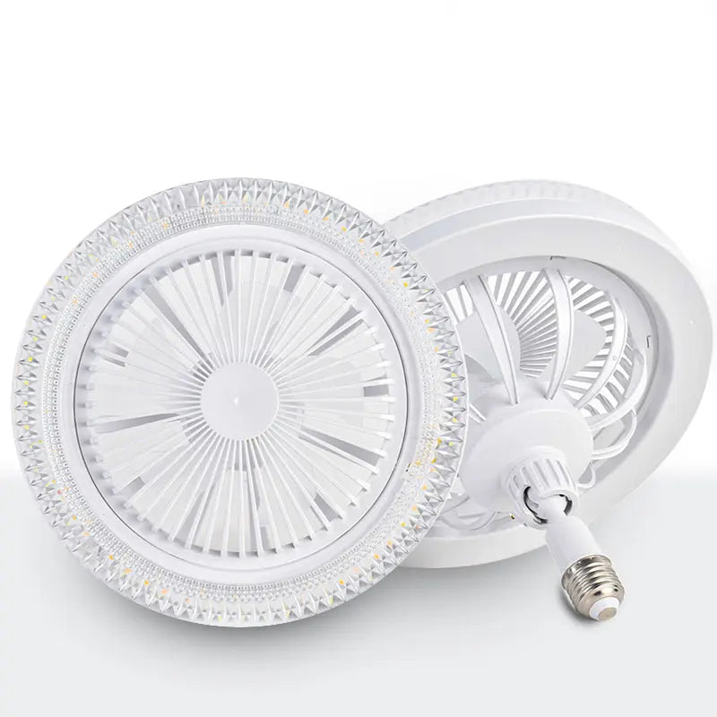 E27 LED Ceiling Fan with Remote | Dimmable, Silent Motor