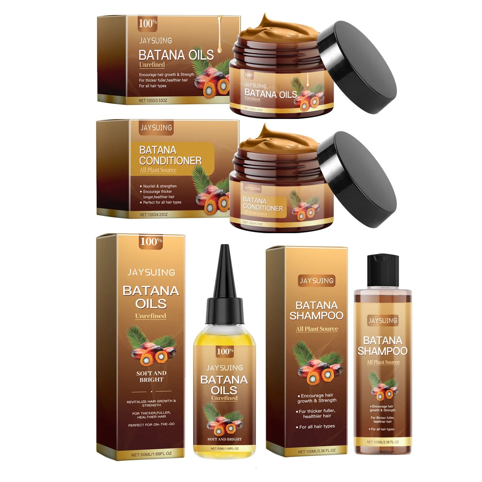Hair Care Product Batana Oil Shampoo Conditioner Repair Split Ends Frizzy Damage Moisturize Smooth Shiny Keratin Hair Mask Serum Peaceful Pleasures Health and Wellness