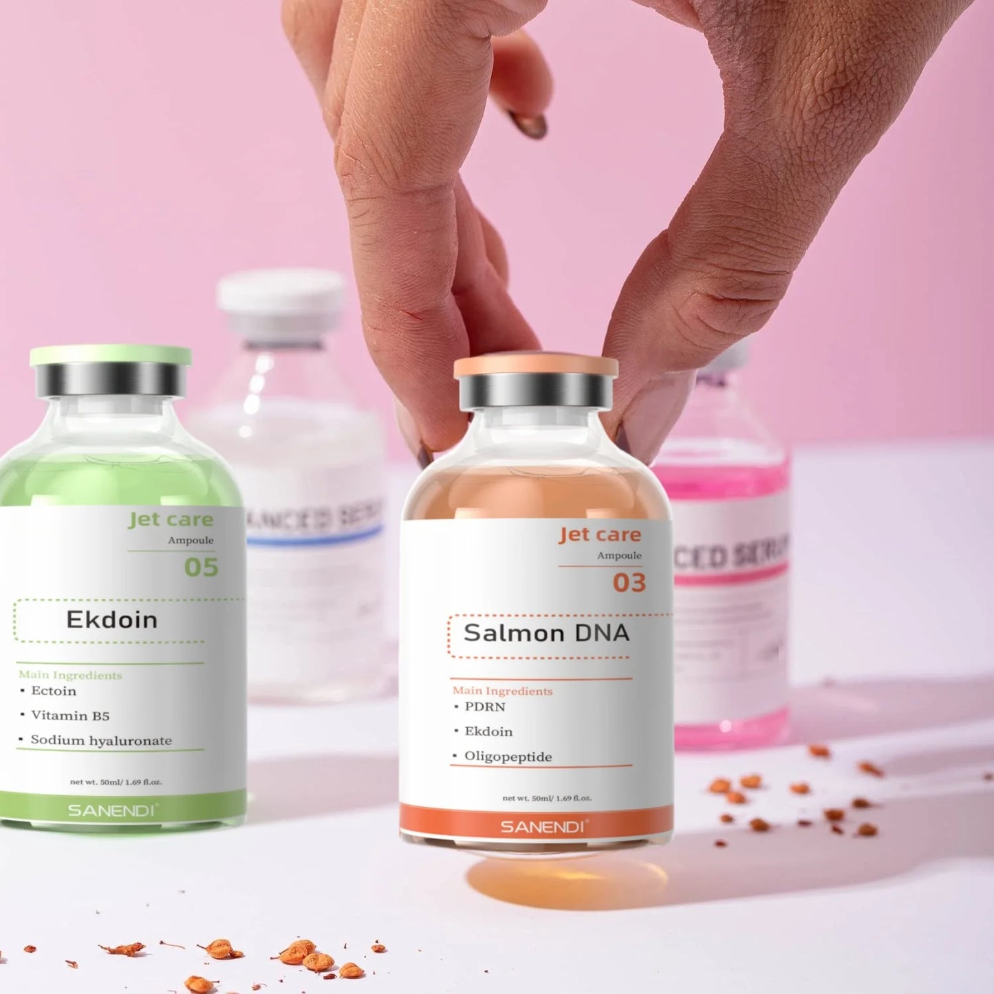 PDRN Hyaluronic Acid Serum | Salmon DNA Collagen Peptide GSH
