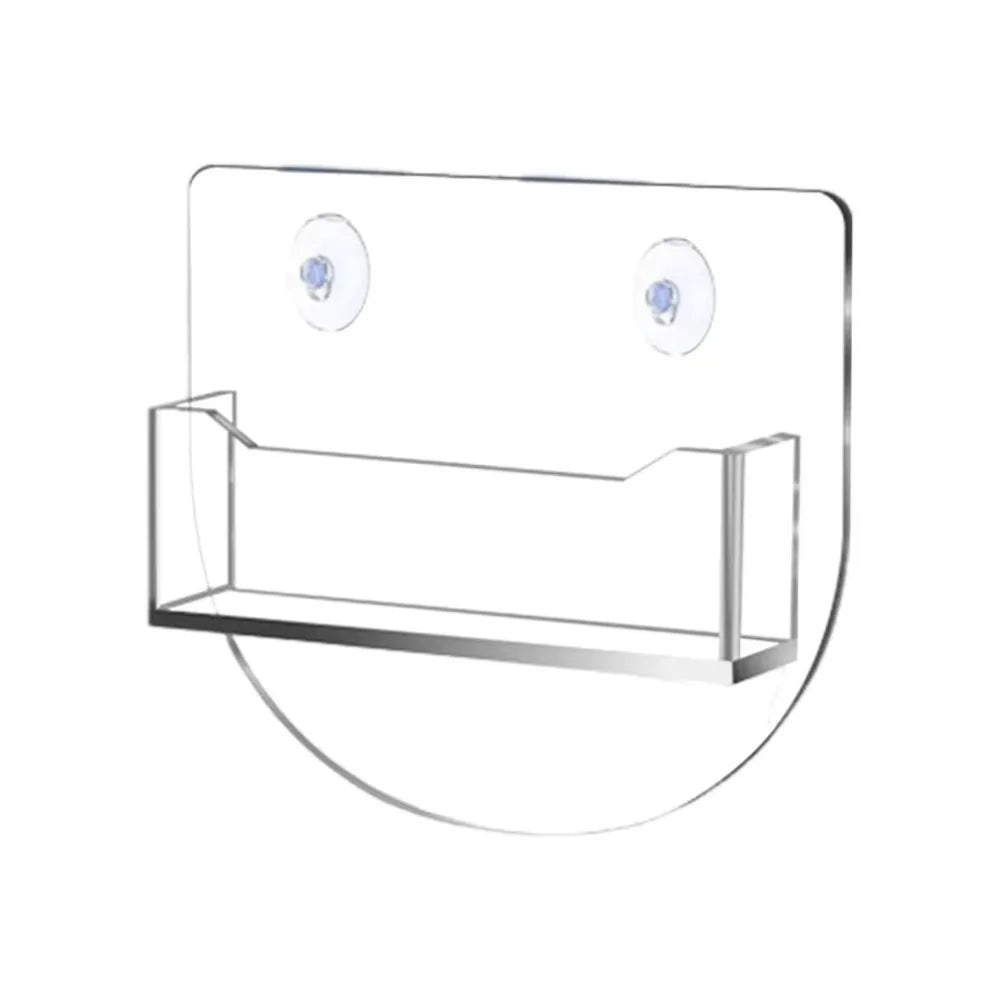 Acrylic Business Card Holder | Suction Cup Window Display Stand