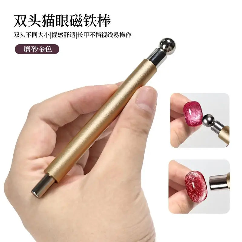Double-End Cat's Eye Nail Magnet Pen | Super Strong Gel Polish