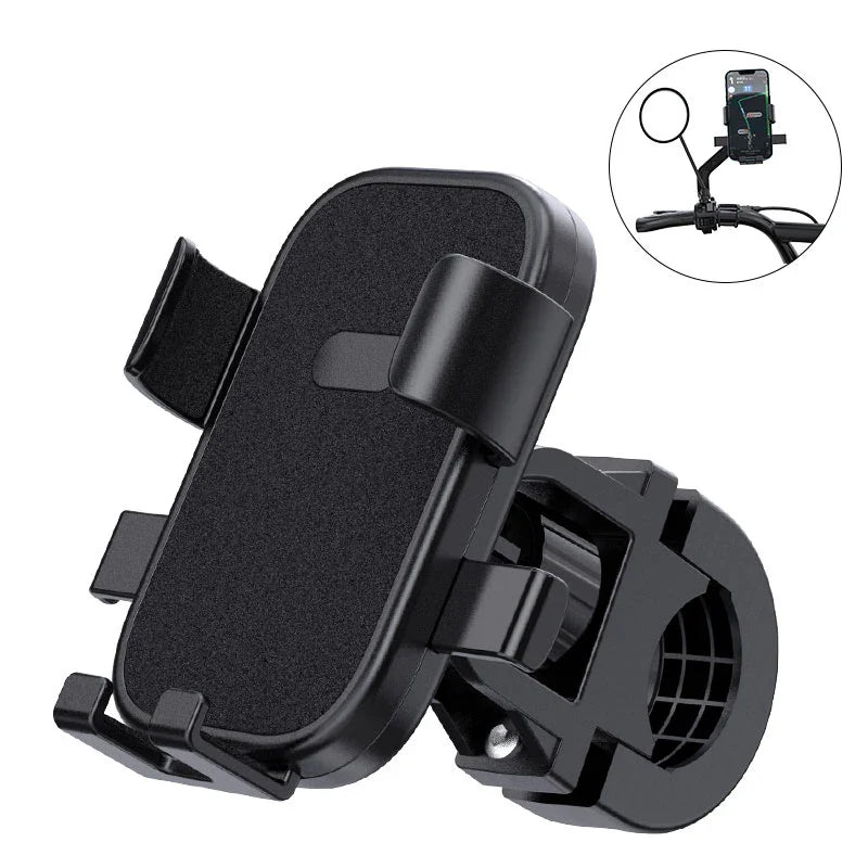 360° Rotatable Anti-Slip Bike Phone Mount | 4.7–7.2" Phones