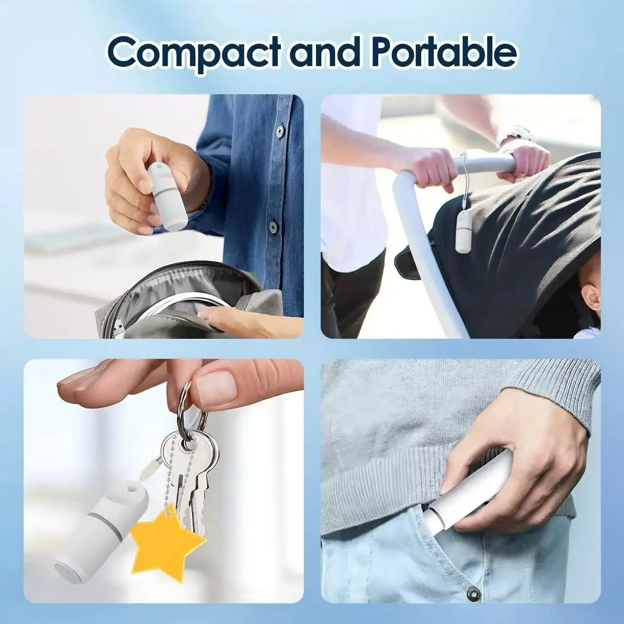 Small Portable Electronic Anti Itch Pen Mosquito Bite Fast Soothing Tool Physical Relief Summer Outdoor Travel Necessity Peaceful Pleasures Health and Wellness