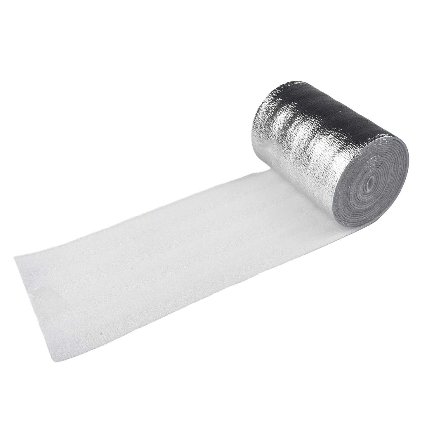 1 Roll PET Aluminized Film Wall Thermal Insulation Reflective