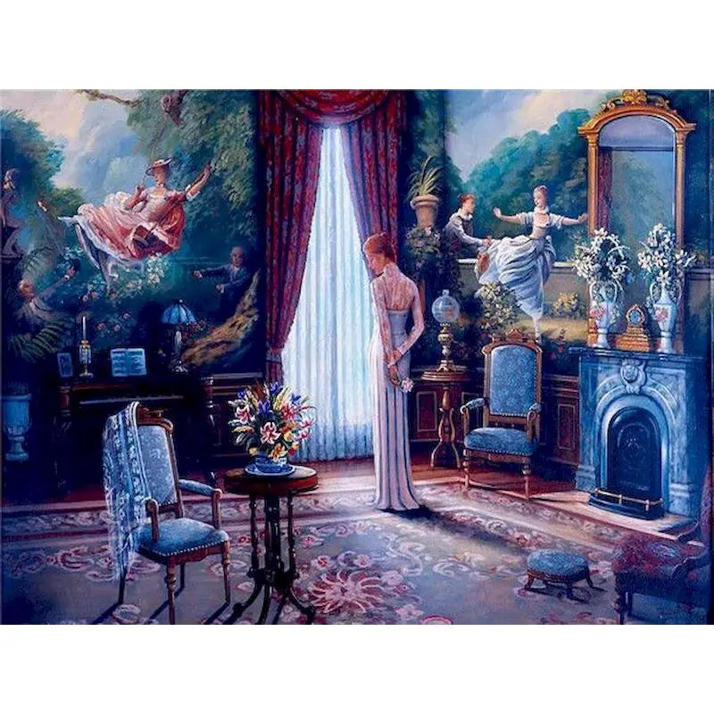 GATYZTORY 60x75cm Paint by Numbers Kit – Landscape Canvas