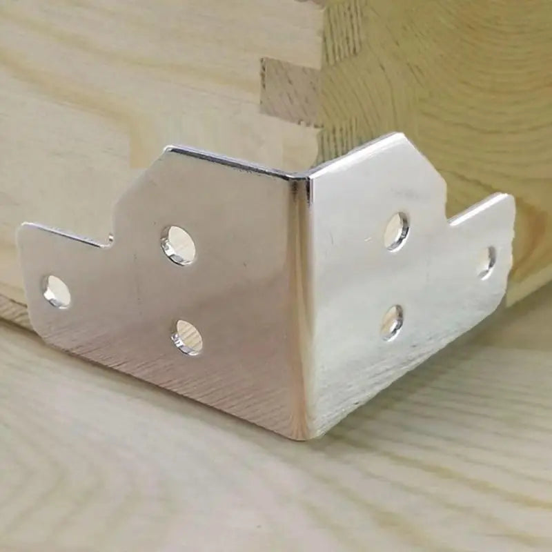 Flight Case L Brace Corner Protectors | 6-Hole Angle Brackets 4/8Pcs