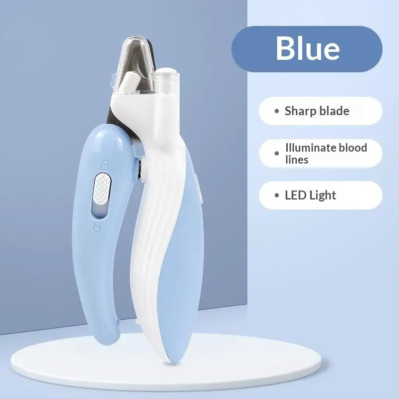 HELTC Pet Nail Clippers with LED Light for Cats & Dogs