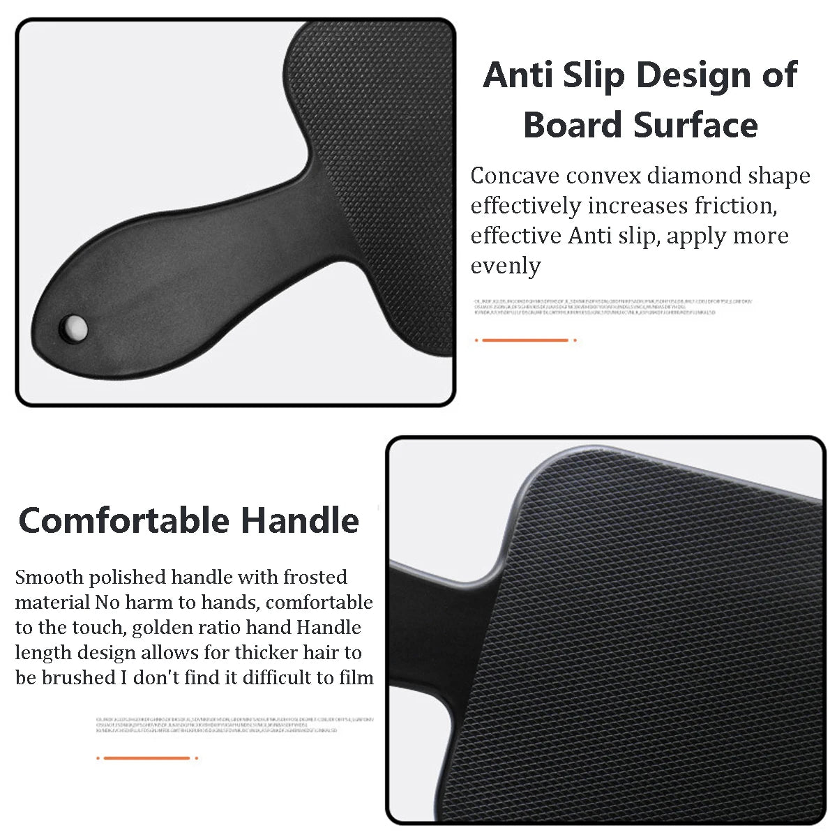 Salon Hair Coloring Dyeing Board Pro Barber Hairdressing Coloring Board Plastic Applicator Tinting Barbershop Tools Accessories Peaceful Pleasures Health and Wellness