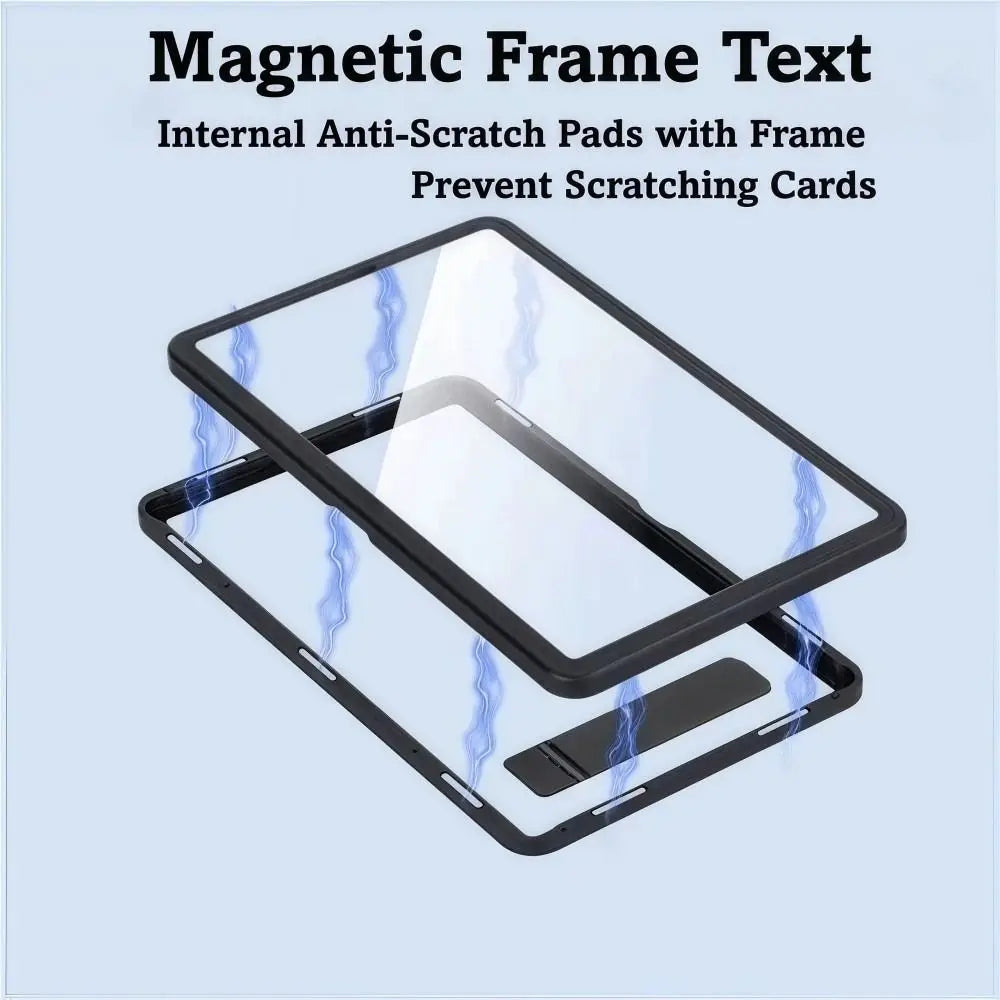 PSA/CGC Graded Card Case | Magnetic UV Glass Display Stand
